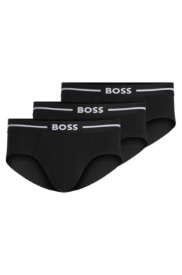Three-pack of stretch-cotton trunks