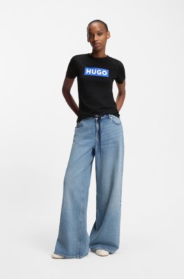 Hugo Blue Classic Tee_B t-shirts dam – bild 8