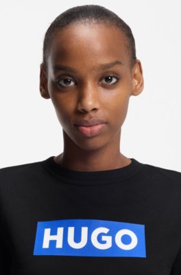 Hugo Blue Classic Tee_B t-shirts dam – bild 9
