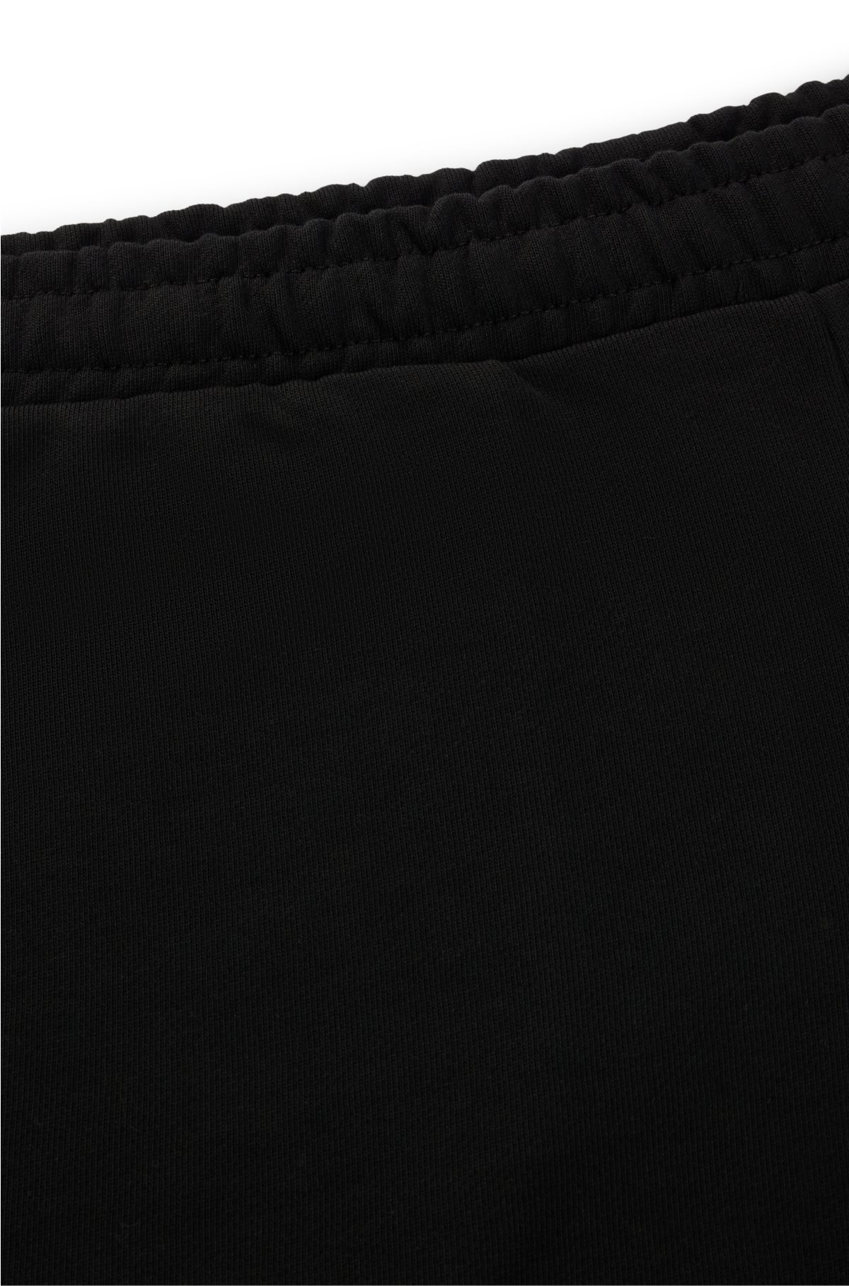 Cotton-terry shorts with new-season logo story, Black