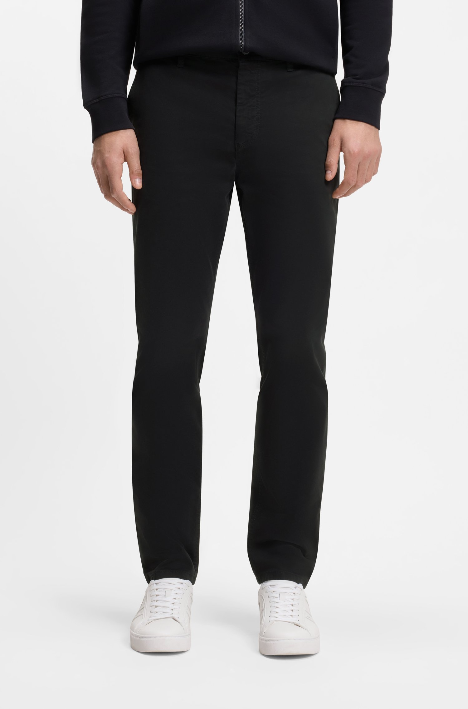 Boss Satin Chino byxor herr – bild 2