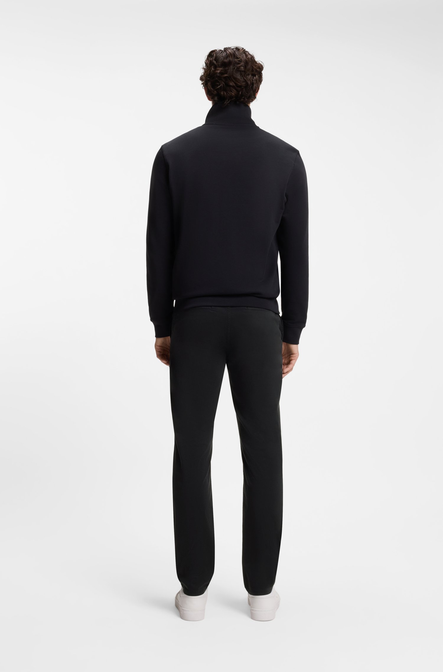 Boss Satin Chino byxor herr – bild 3
