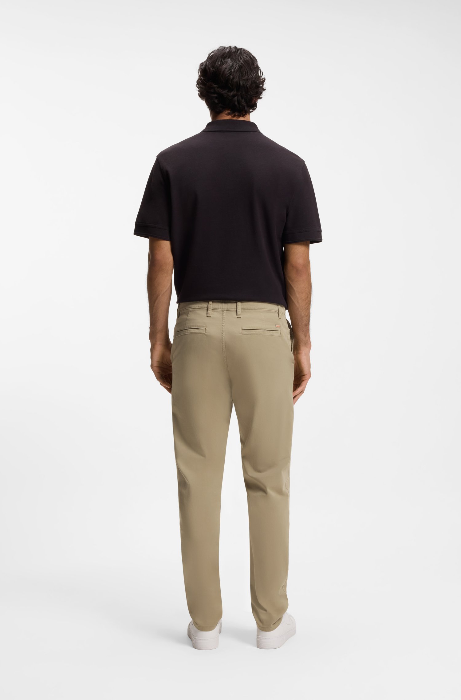 Boss Tapered Chino Byxor herr – bild 3