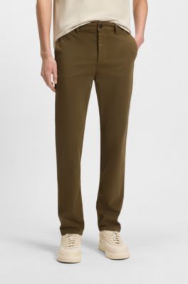 HUGO BOSS テーパードフィットパンツ