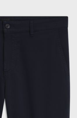 Tapered-fit chinos, Dark Blue