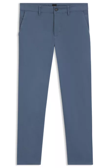 Tapered-fit chinos