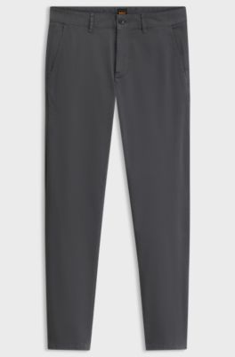 Slim-fit chinos, Dark Grey