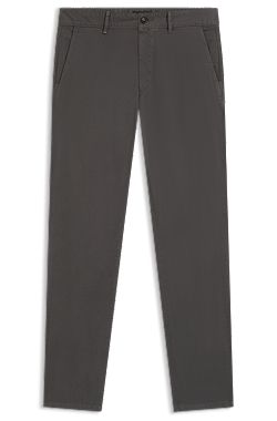 Slim-fit trousers in overdyed stretch satin