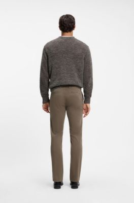 Slim-fit chinos, Grey