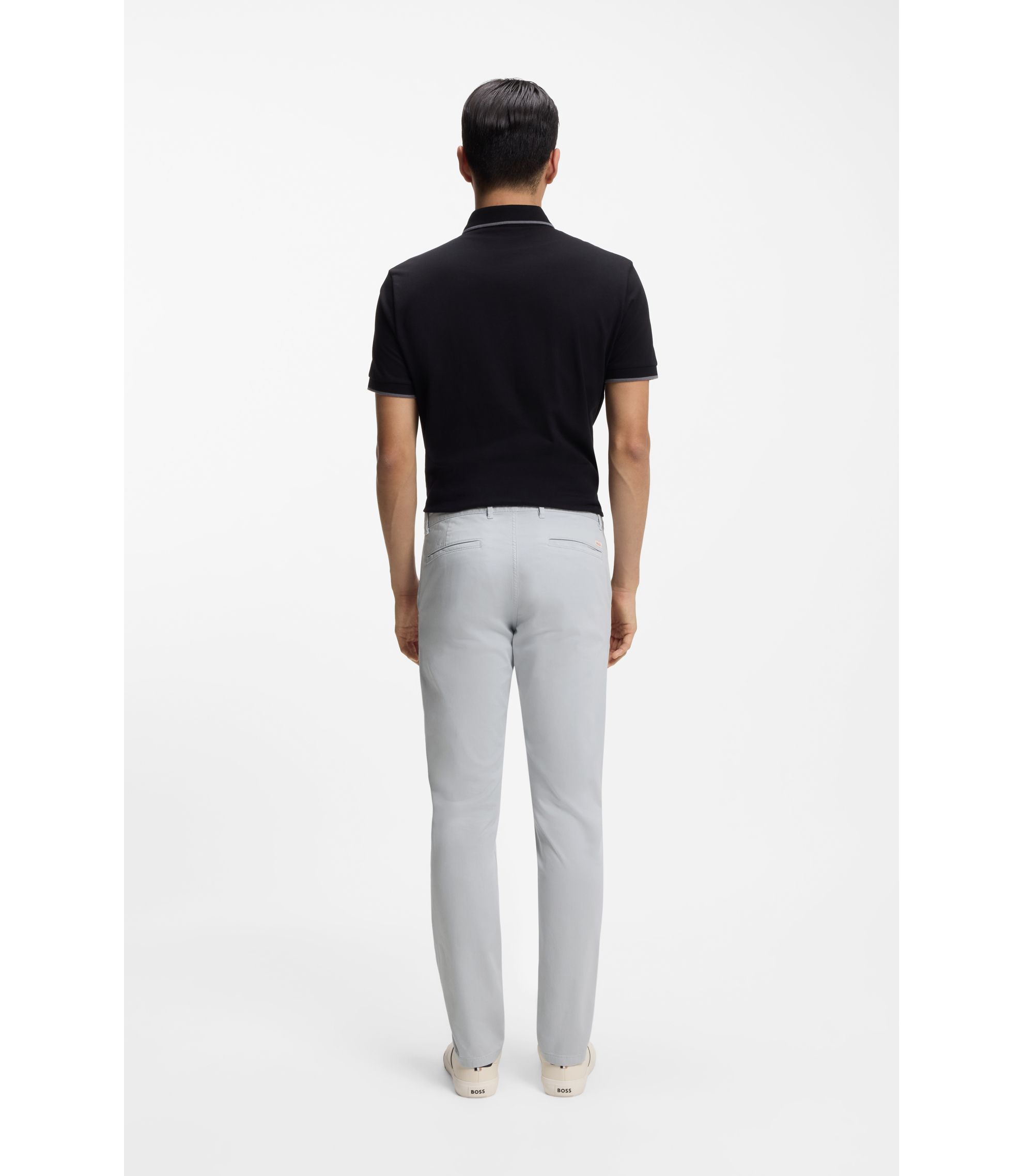 HUGO BOSSグレーMenパンツ