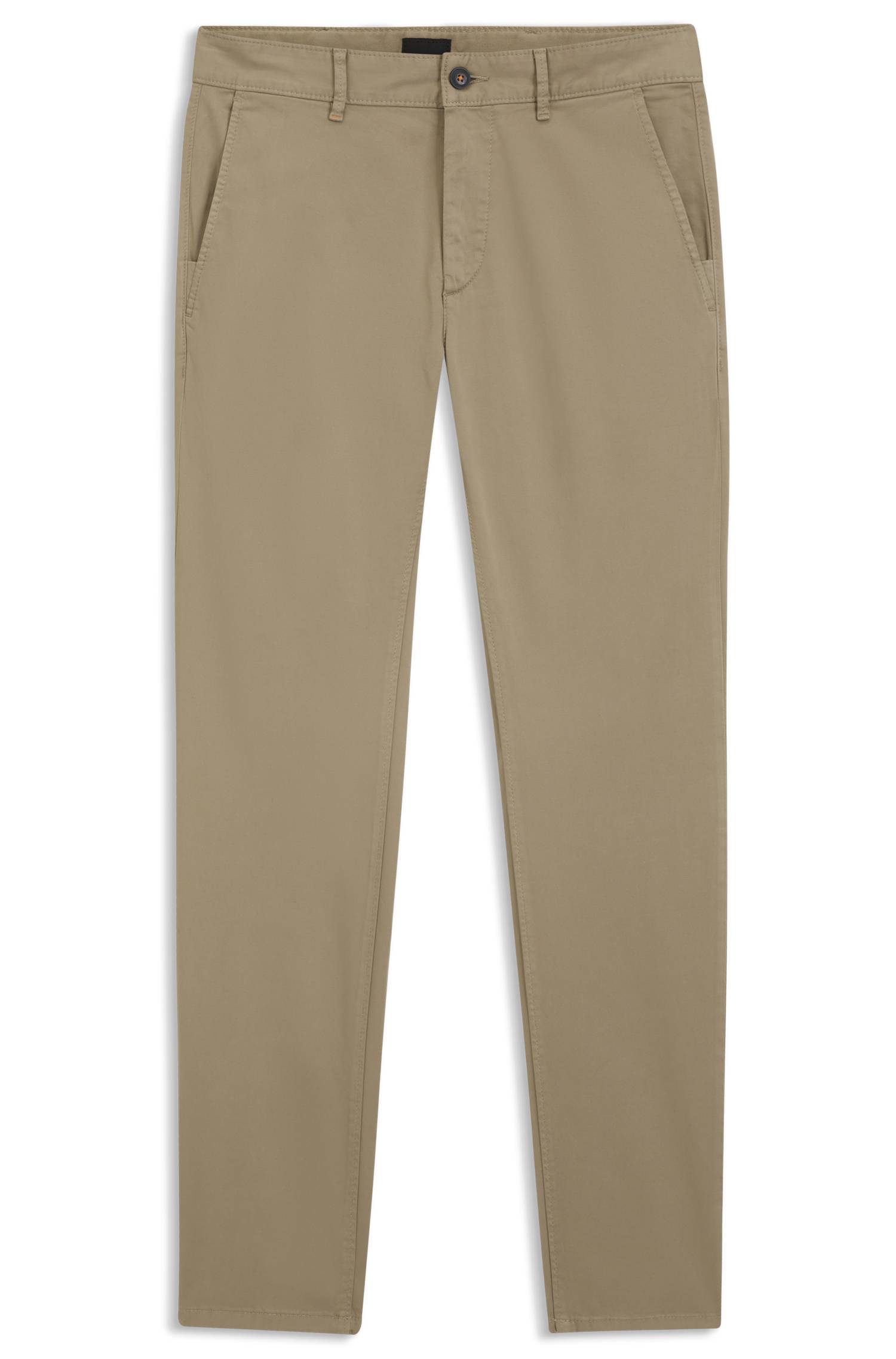 Boss Chino Slim Pastellbrun Brun Beige Storlek W 30 L 32 byxor herr – bild 5