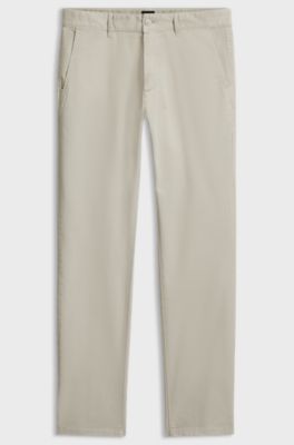 Slim-fit chinos, Light Beige