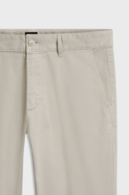 Slim-fit chinos, Light Beige