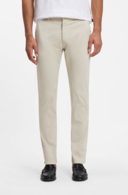 Slim-fit chinos, Light Beige
