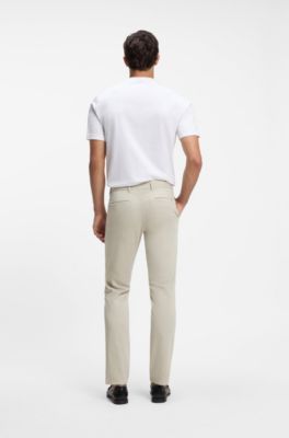 Slim-fit chinos, Light Beige