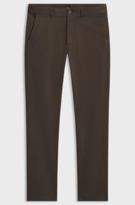 Slim-fit chinos, Beige