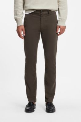 Slim-fit chinos, Beige