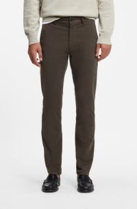 Slim-fit chinos, Beige