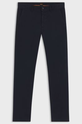 Slim-fit chinos, Dark Blue