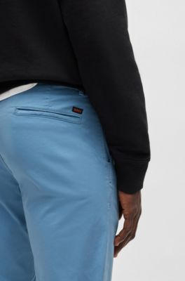 HUGO BOSSGOLF ライトブルー スリムフィットパンツ HUGO BOSSGOLF