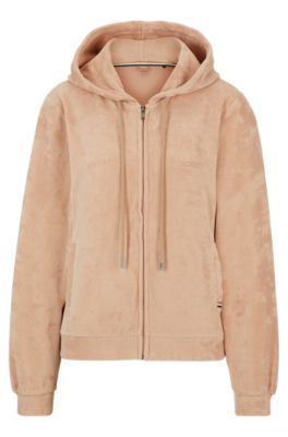 womens hugo boss zip hoodie