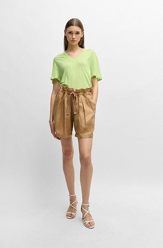 Fashion Green T-Shirts & Tops for Women by HUGO BOSS