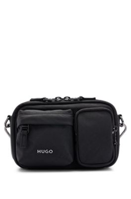 HUGO Cross body bag with branded adjustable strap