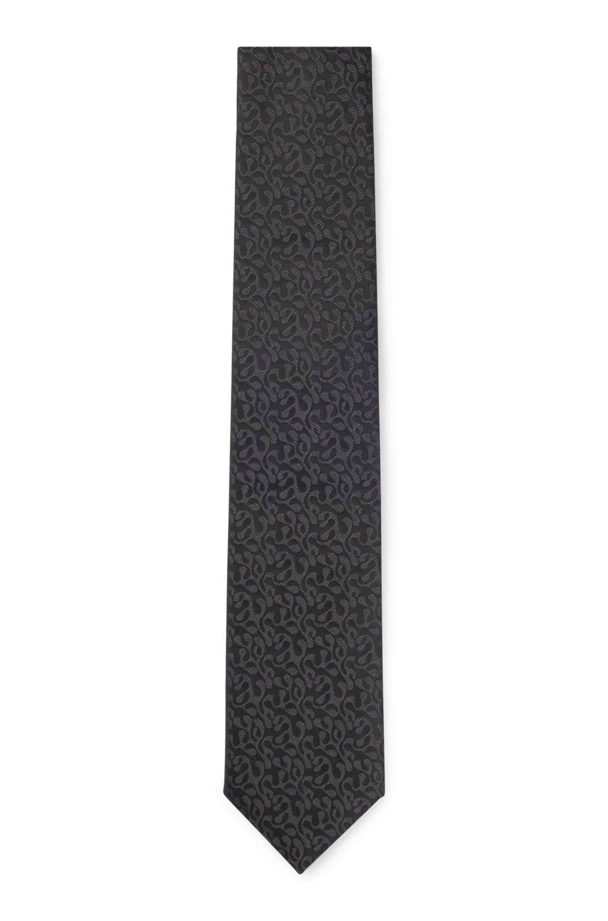 BOSS - Jacquard-Muster mit Seiden-Mix aus Krawatte