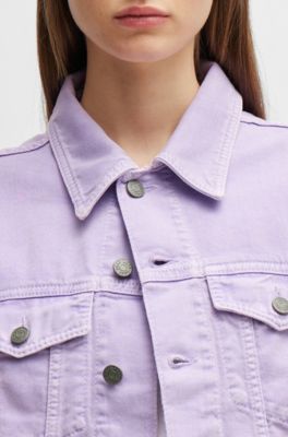 BOSS - ショートスリーブジャケット コットンデニム 