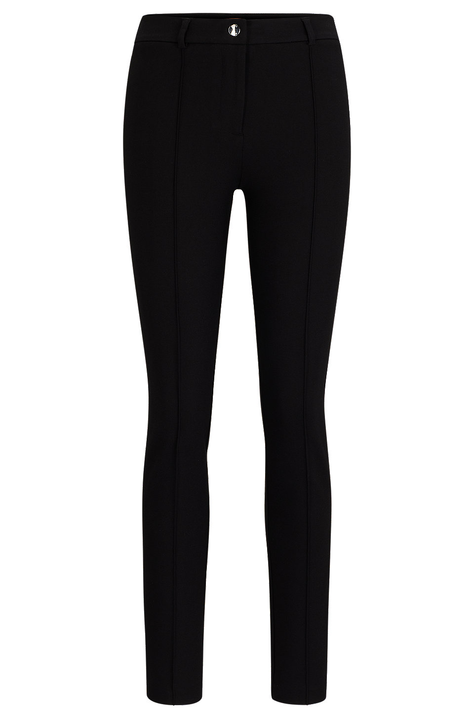 BOSS - Slim-fit trousers in power-stretch jersey