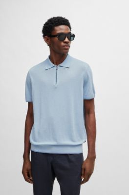 Maglioni Con Mezza Zip Uomo Hugo Boss