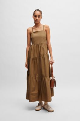 Stylish Brown Summer Dresses for Women by HUGO BOSS