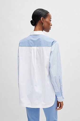 Blouses with a Point collar for Women by HUGO BOSS