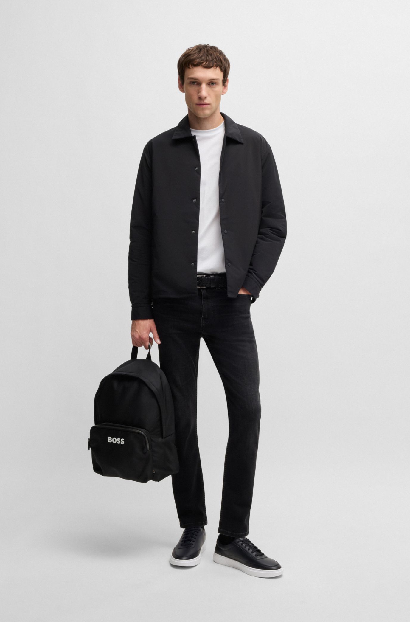 HUGO BOSS 50520208131 関税送料込 Hugo Boss Belwar_Tenn_lt Black [50522865-005] | eBay