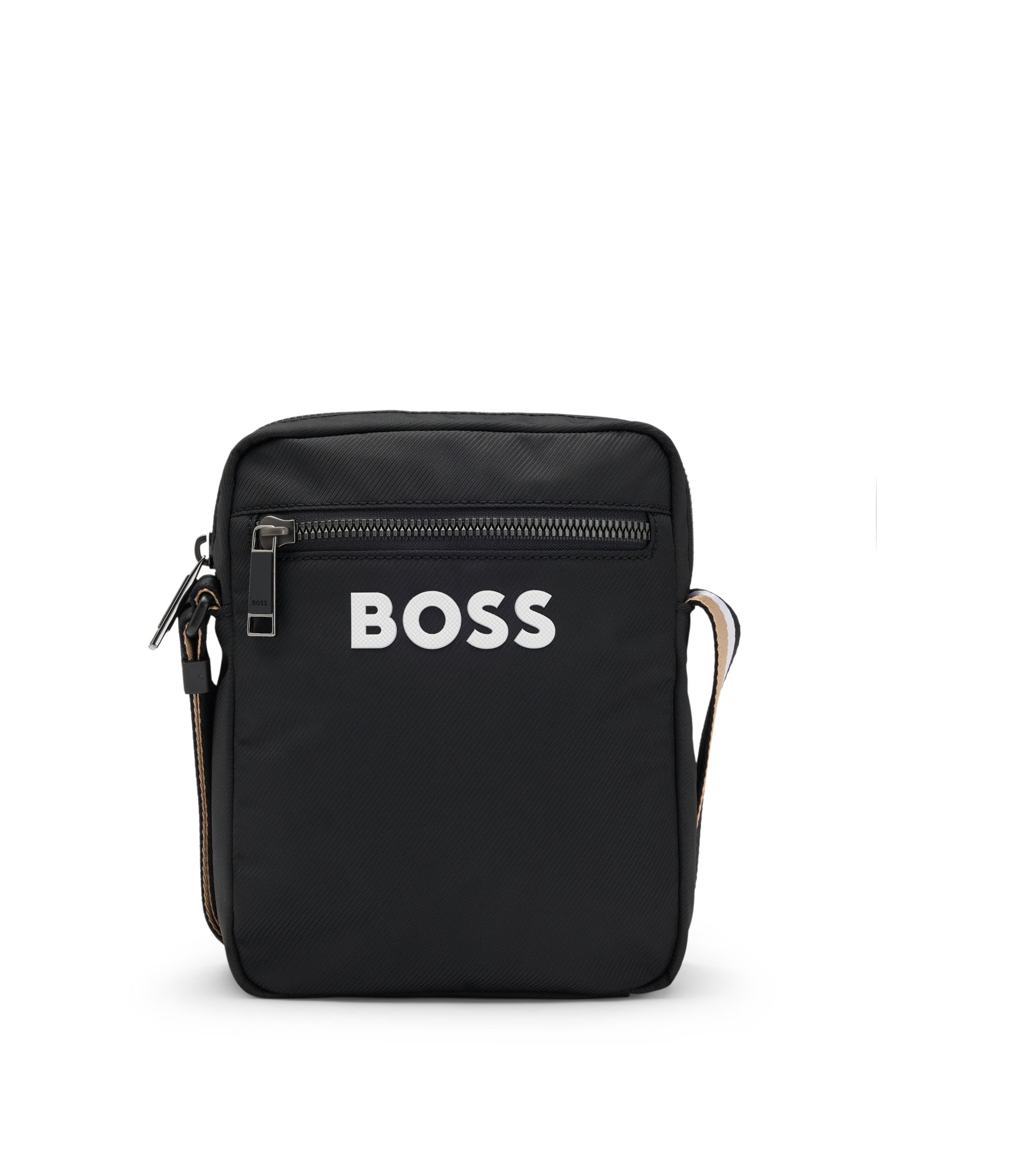 BOSS - クロスボディバッグ コントラストロゴ＆シグネチャー