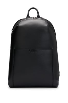 Hugo boss on sale leather backpack