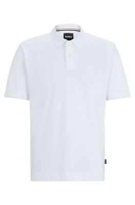 cp company white polo shirt