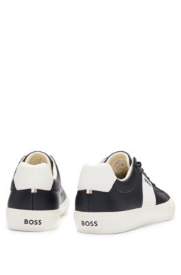 BOSS - Sneakers mit Cupsohle und kontrastfarbenem Band