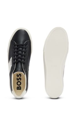 BOSS - Sneakers mit Cupsohle und kontrastfarbenem Band