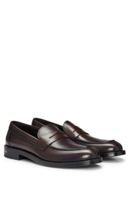 Boss cheap penny loafer