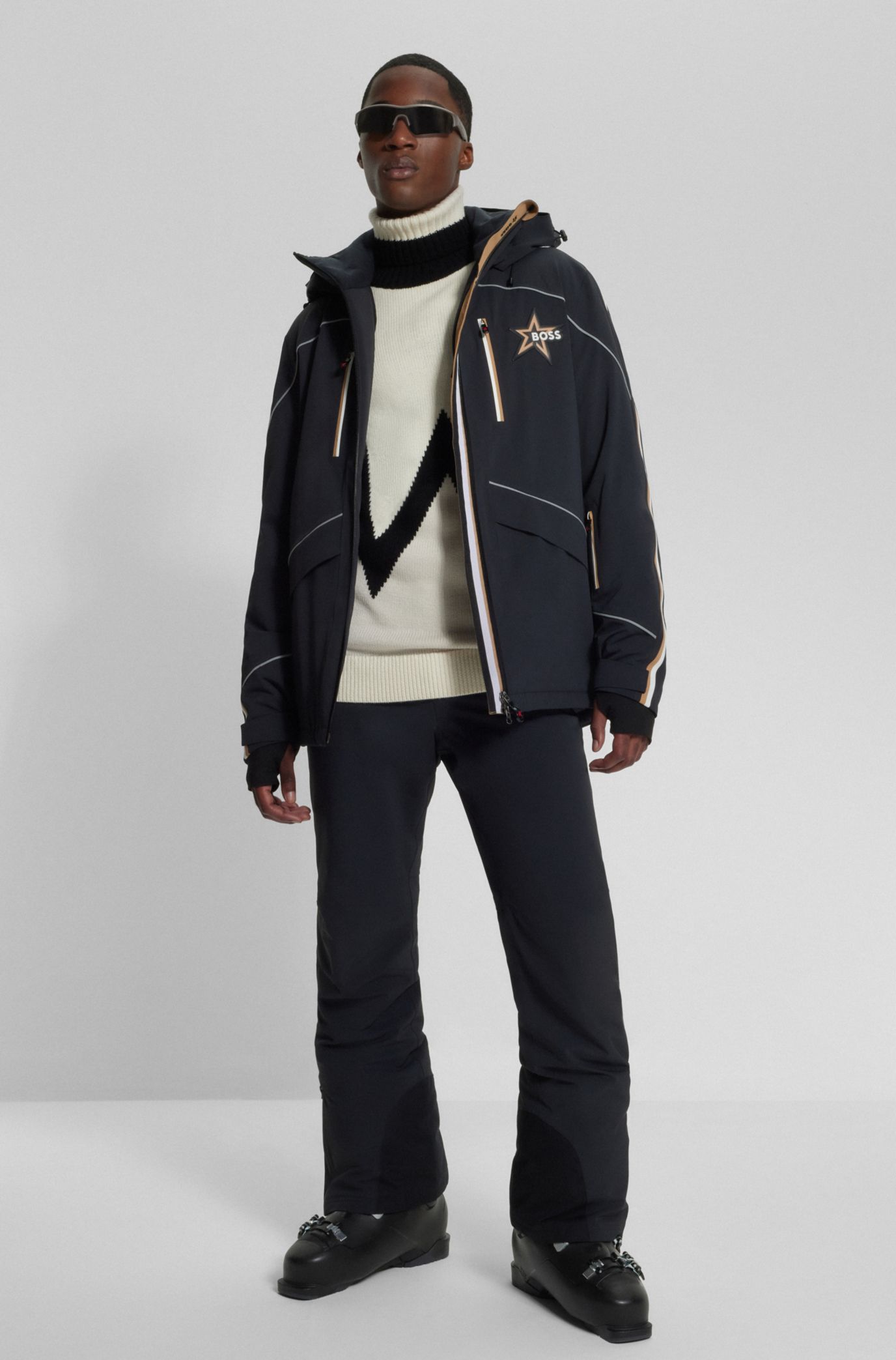 Hugo boss store hooded jacket