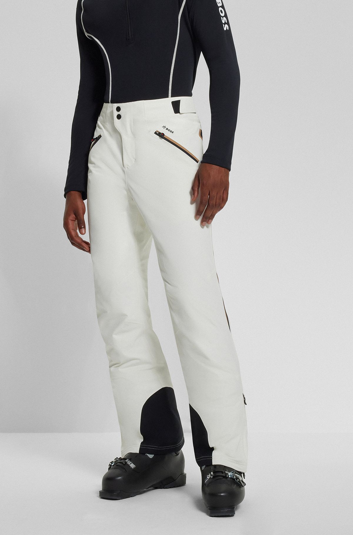 BOSS x Perfect Moment padded ski trousers, Natural