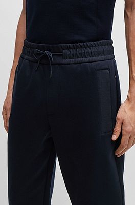 BOSS - Jogginghose aus Baumwoll-Mix mit Mesh-Details Yohji Yamamoto ネクタイ