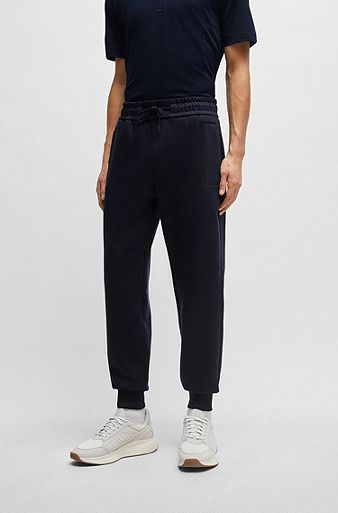 Summer Quick-dry, Baggy Sweatpants for Men. Gents Sportswear, Jogger Pants  with Zip Pockets - M / Style A Black