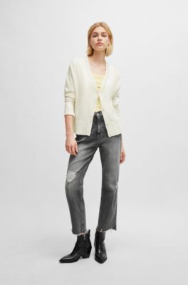 BOSS - スリムフィットジーンズ グレー ストレッチデニム - グレー 