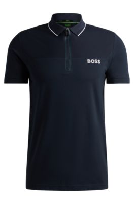 Black and green shop hugo boss polo