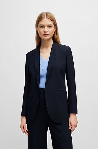  Le Suit Women's Petite Jacket/Pant Suit, Plum, 12P : Clothing,  Shoes & Jewelry