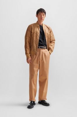 BOSS Derby shoes in brushoff leather with lug sole