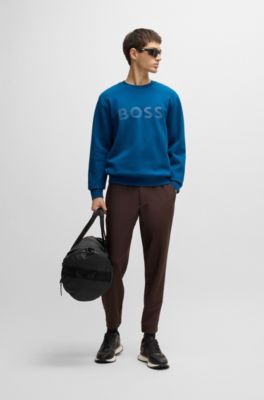 BASKETS EN MÉLANGE DE MATIÈRES AVEC MESH ET LOGOS