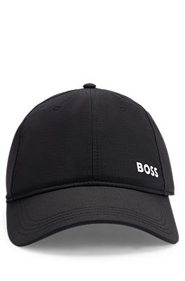 BOSS - Ripstop logo cap with six panels and UV protection